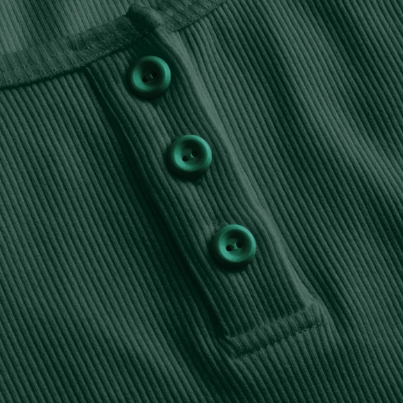 Ribbed button up tank - Picture 2 of 2